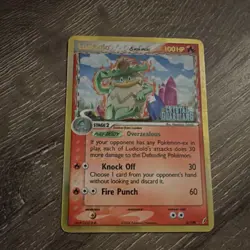 Pokemon TCG Ludicolo EX Delta Species Holo Rare Stamped 6/100 Crystal Guardians - Image 1
