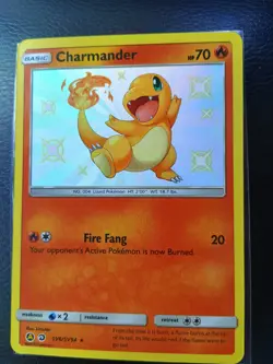 Pokemon TCG Charmander SV6/SV94 Hidden Fates: Shiny Vault Holo NM 💎💎💎💎💎 - Image 1