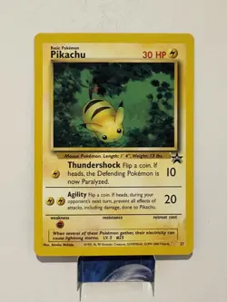 Pokemon WoTC Promo Pikachu (27) (P) #27 NM - Image 1