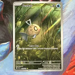 Pokemon Feebas 198/191 Special Illustration Rare Holo SV08: Surging Sparks TCG - Image 1
