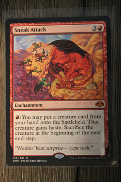 Magic The Gathering Sneak Attack Dominaria Remastered Regular - Image 1