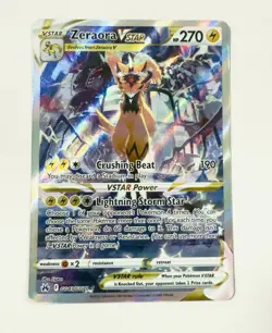 Pokemon - Zeraora VSTAR - GG43/GG70 Crown Zenith: Galarian Gallery - Ultra Rare - Image 1