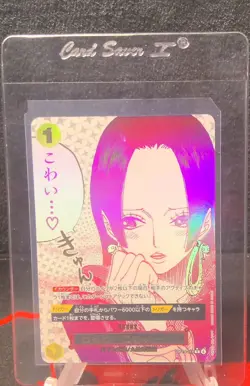 ONE PIECE Card Game You'll Frighten Me... Alt Art OP14-118 Azure Sea's Seven JP - Image 1