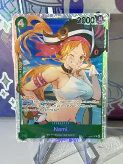 OP14-031 Nami SR One Piece OP14 The Azure Sea’s Seven English Near Mint #A7 - Image 1
