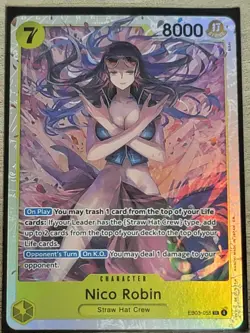 Nico Robin (055) EB03-055 Extra Booster: One Piece Heroines Edition Foil - Image 1