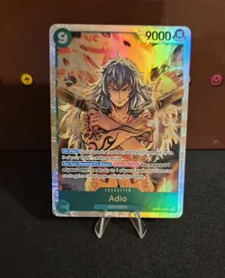 1x ONE PIECE - ADIO OP09-023 - SUPER RARE - ENGLISH - EMPERORS IN THE NEW WORLD - Image 1