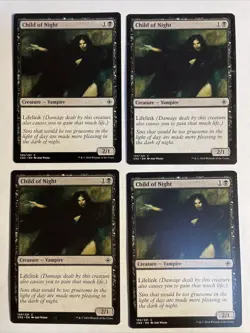 4x Mtg Conspiracy: Take The Crown Child Of Night NM Magic The Gathering - Image 1