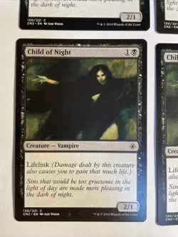 4x Mtg Conspiracy: Take The Crown Child Of Night NM Magic The Gathering - Image 2