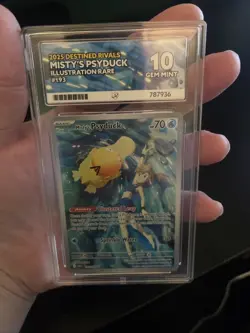 Pokemon TCG Misty's Psyduck Destined Rivals 193/182 Ace 10 - Image 1
