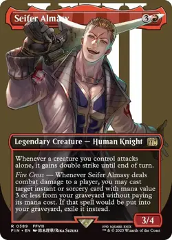 Seifer Almasy Showcase Final Fantasy MTG NM - Image 1