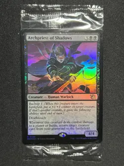 Archpriest of Shadows Prerelease Foil Promo MTG Magic 2023 March of Machine NM/M - Image 1