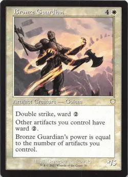 Bronze Guardian (Retro Frame) R Commander: The Brothers' War 70 LP - Image 1