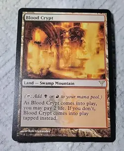 Blood Crypt Dissension MTG Magic the Gathering Nm - Image 1