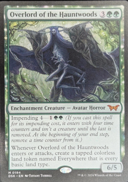 Overlord of the Hauntwoods - Duskmourn - Mythic Rare #0194 MtG Card - Image 1