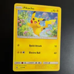 PIKACHU 19/68 POKEMON CARD (HIDDEN FATES SET) - Image 3