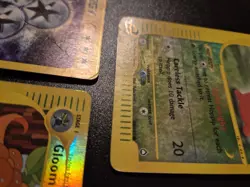 Pokemon - Lotto 5 Reverse Expedition Aquapolis - Vintage - 3 Inked - Gloom - Image 3