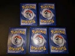 Pokemon - Lotto 5 Reverse Expedition Aquapolis - Vintage - 3 Inked - Gloom - Image 4
