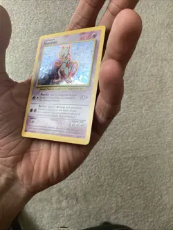 Mewtwo - 10/102 - Unlimited - Pokemon Base Set Holo Rare Near Mint - Image 5