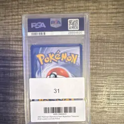 Pokemon Lucario LV.X Mysterious Treasures Holo Rare LV.X PSA 9 122/123 2007 - Image 2