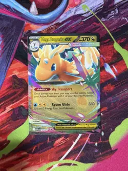 Pokemon TCG Mega Dragonite Ex 152/217 Holo Ultra Rare - Image 1