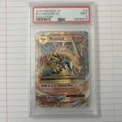 M Charizard EX #13 2016 Pokemon XY Evolutions PSA 9 - Image 1