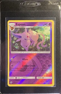 Espeon Reverse Holo Rare 89/214 Pokemon TCG Sun & Moon Lost Thunder NM - Image 3