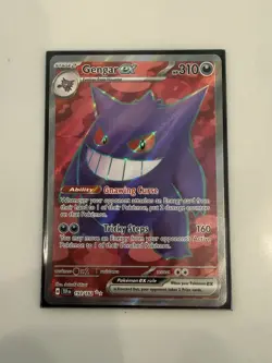 Pokemon TCG Gengar ex 193/162 Temporal Forces Ultra Rare NM - Image 1