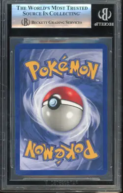 1999 POKEMON BASE UNLIMITED #3 CHANSEY HOLO RARE BECKETT 8.5 NM MINT + 3/102 - Image 2