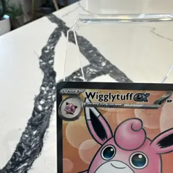 Pokemon TCG: Wigglytuff ex 187/165 Full Art Scarlet & Violet 151 NM - Image 2