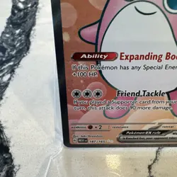 Pokemon TCG: Wigglytuff ex 187/165 Full Art Scarlet & Violet 151 NM - Image 5