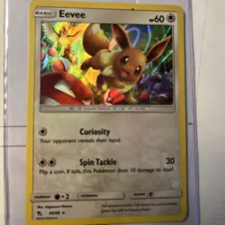 Pokemon Eevee SWSH190 Promo Sword & Shield NM - Image 1