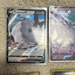 Pokemon TCG Card Lot V EX GX Full Art Holo Dubwool Moltres Calyrex Inteleon - Image 2