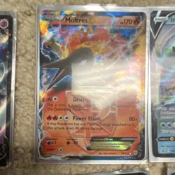 Pokemon TCG Card Lot V EX GX Full Art Holo Dubwool Moltres Calyrex Inteleon - Image 4