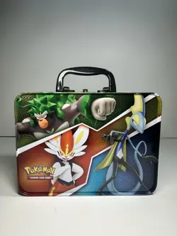 Pokemon EMPTY Lunchbox Tin Collectors Chest Gigantamax Charizard Pikachu - Image 3