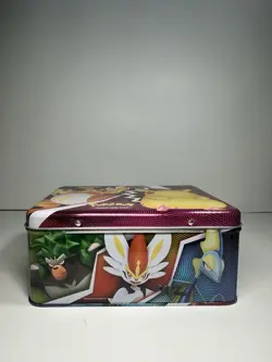 Pokemon EMPTY Lunchbox Tin Collectors Chest Gigantamax Charizard Pikachu - Image 4