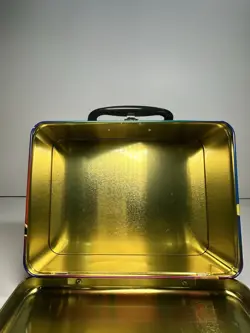 Pokemon EMPTY Lunchbox Tin Collectors Chest Pikachu Eevee - Image 2