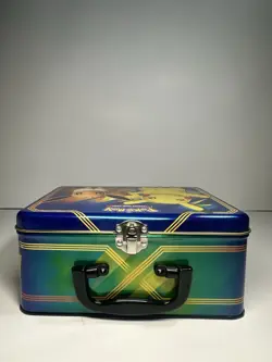 Pokemon EMPTY Lunchbox Tin Collectors Chest Pikachu Eevee - Image 4