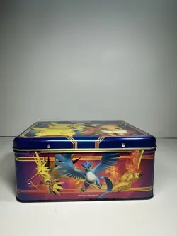 Pokemon EMPTY Lunchbox Tin Collectors Chest Pikachu Eevee - Image 5
