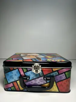 Pokemon EMPTY Lunchbox Tin Collectors Chest Eevee Eeveelution - Image 4