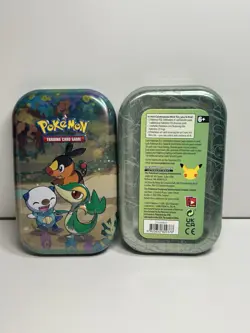 Pokemon EMPTY Mini Tin Celebrations Unova - Image 3