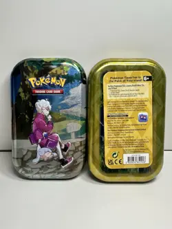 Pokemon EMPTY Mini Tin Crown Zenith Bede & Hatenna - Image 3