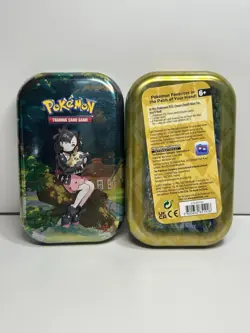 Pokemon EMPTY Mini Tin Crown Zenith Marnie & Morpeko - Image 3