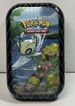 Pokemon EMPTY Mini Tin Shining Fates Celebi - Image 1