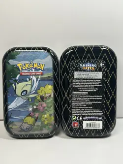 Pokemon EMPTY Mini Tin Shining Fates Celebi - Image 3
