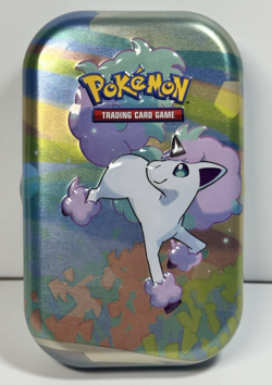 Pokemon EMPTY Mini Tin Galar Pals Galarian Ponyta - Image 1