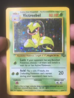Victreebel 14/64 Jungle Set Unlimited Holo Rare Pokemon - Image 1