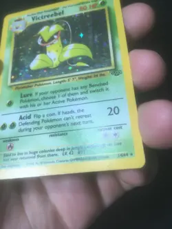 Victreebel 14/64 Jungle Set Unlimited Holo Rare Pokemon - Image 3