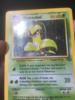 Victreebel 14/64 Jungle Set Unlimited Holo Rare Pokemon - Image 5