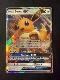 Pokemon TCG Pokemon SM174 Eevee GX SM174 Holo Pokemon - Image 1