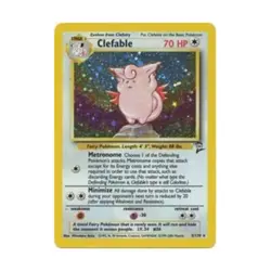 Pokemon Pokemon Base Set 2 Clefable (HR) #5 (Holo) Fair - Image 1